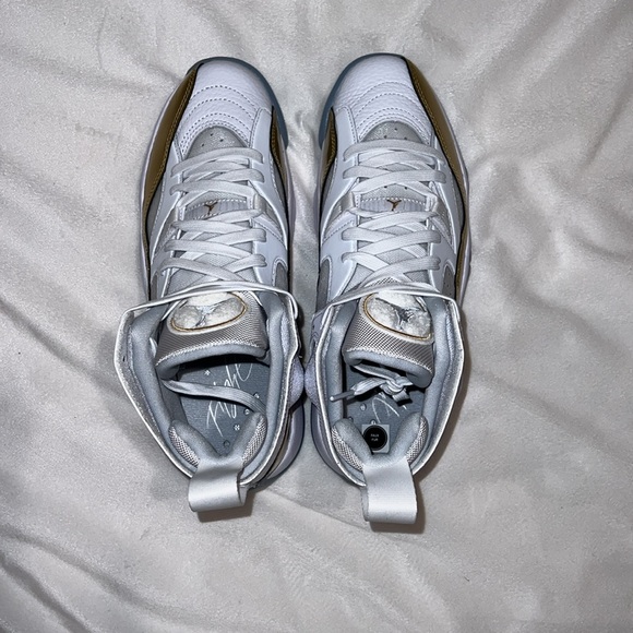 Jordan Jumpman Two Trey, white/gold, Brand new, #DR9631 107 - F12 - Picture 6 of 14